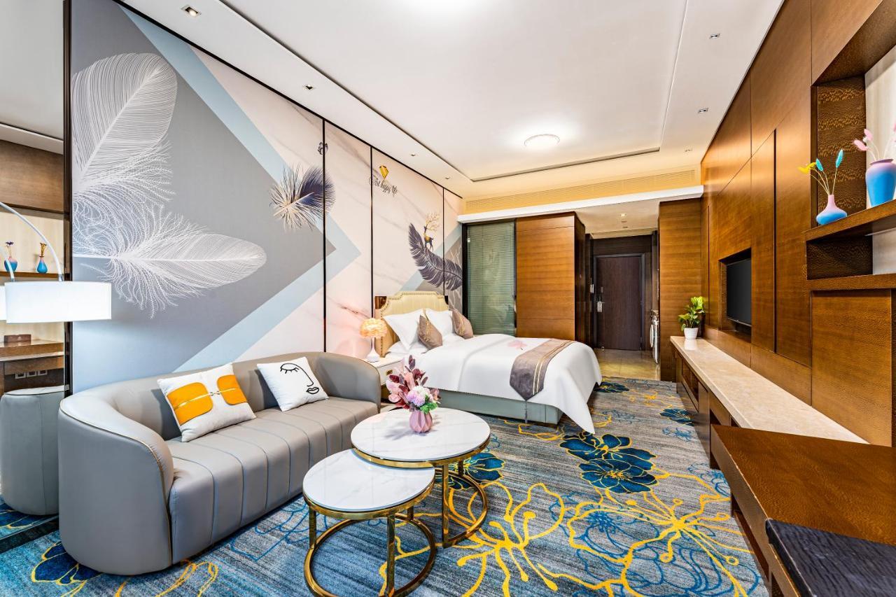 Qingman Apartment Guangzhou Zhujiang New Town East Railway Station Branch Bagian luar foto