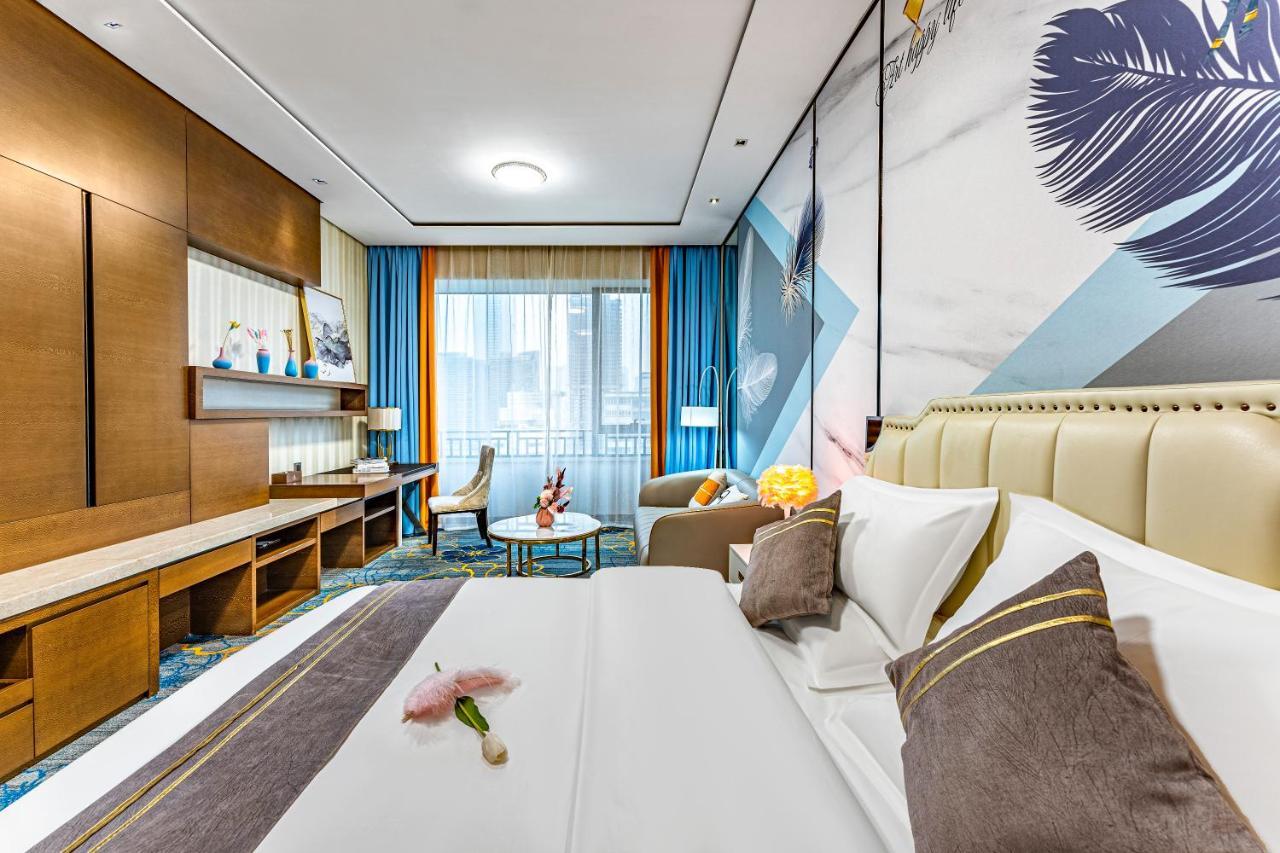 Qingman Apartment Guangzhou Zhujiang New Town East Railway Station Branch Bagian luar foto