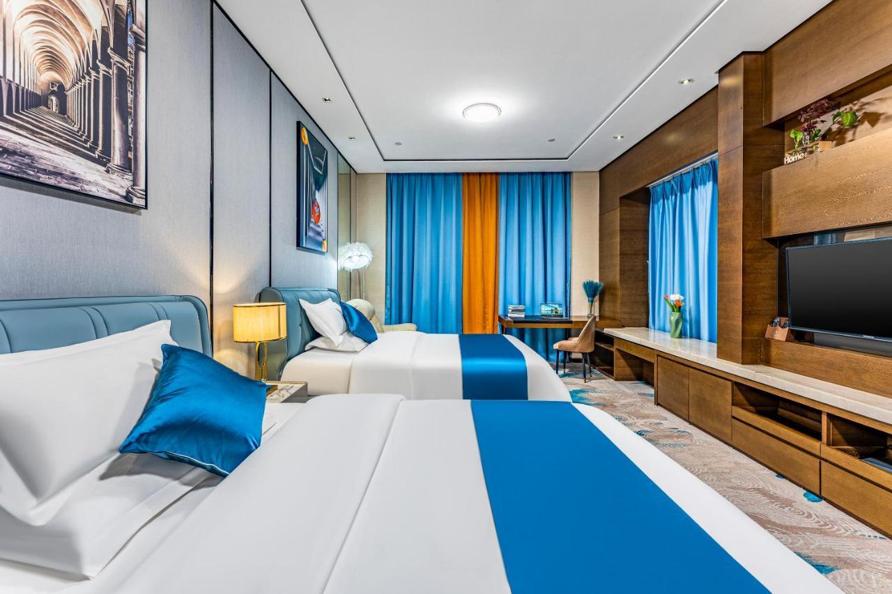 Qingman Apartment Guangzhou Zhujiang New Town East Railway Station Branch Bagian luar foto