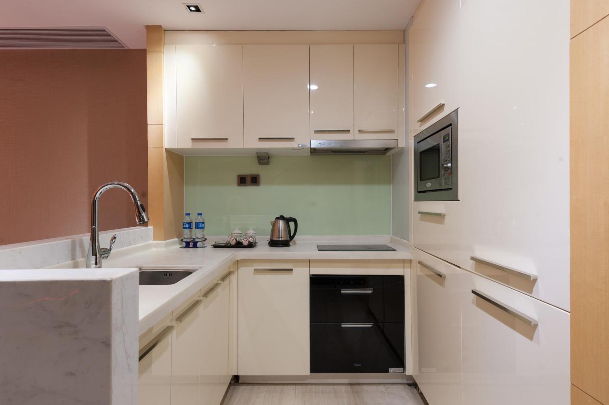 Qingman Apartment Guangzhou Zhujiang New Town East Railway Station Branch Bagian luar foto